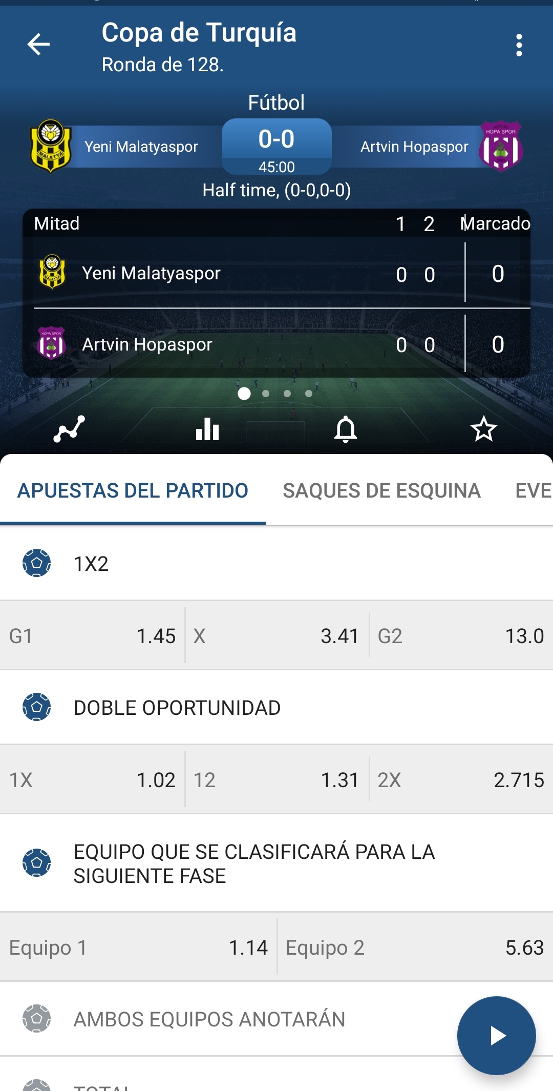 1xBet mobile live